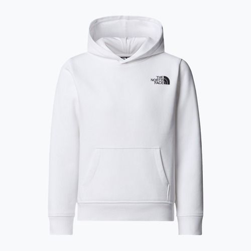 Hoodie Sweatshirt Kinder The North Face Teen Redbox Regular P/O white/black