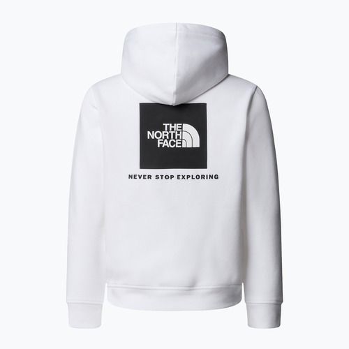 Hoodie Sweatshirt Kinder The North Face Teen Redbox Regular P/O white/black