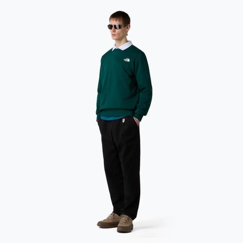 Hoodie Sweatshirt Herren The North Face Simple Dome Crew hunter green