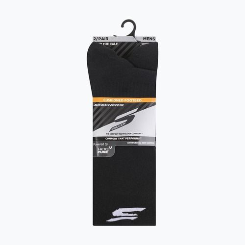 Herren Socken SKECHERS 1/2 Terry Over The Knee 2 Paar black