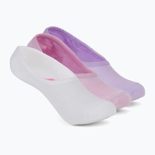 Damen-Socken SKECHERS Non Terry No Show Liner 3 Paar white/purple