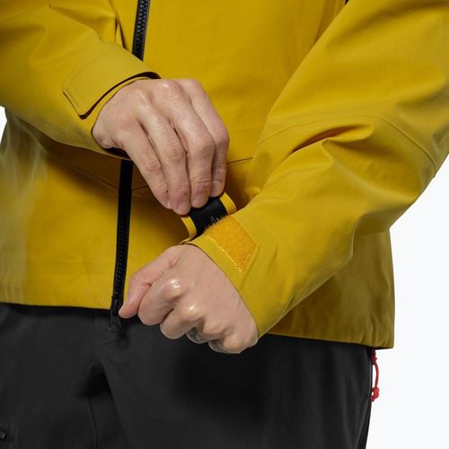 Herren Regenjacke Salewa Ortles GTX 3L EPE gold
