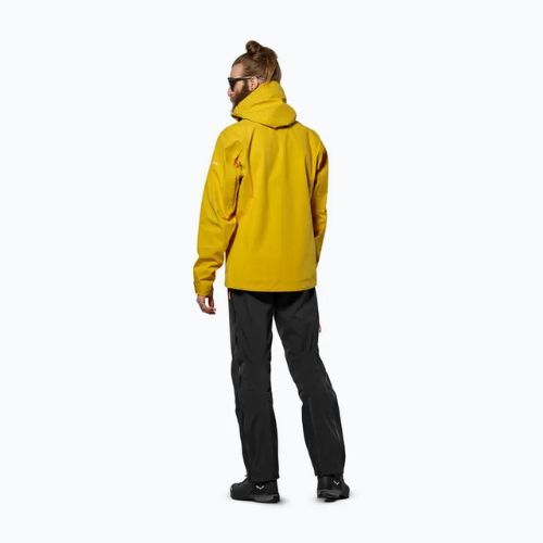 Herren Regenjacke Salewa Ortles GTX 3L EPE gold