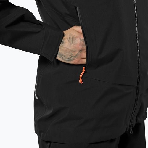 Damen-Regenjacke Salewa Ortles GTX 3L EPE black out