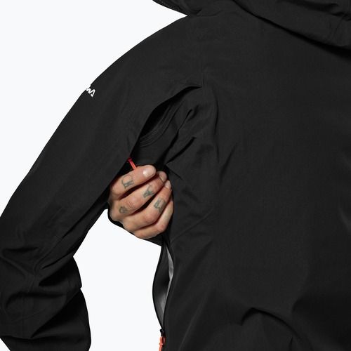 Damen-Regenjacke Salewa Ortles GTX 3L EPE black out