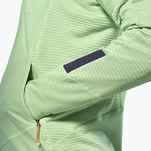 Damen-Windjacke Salewa Pedroc Polarlite Wind Hood pastel green