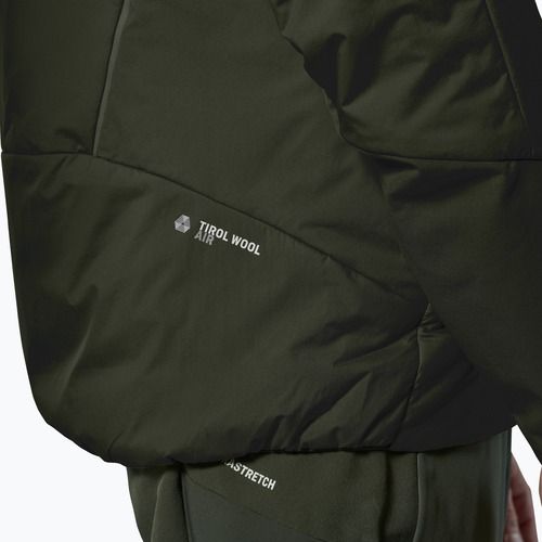 Herren-Hybridjacke Salewa Pedroc Tirol Wool Air Hybrid dark olive