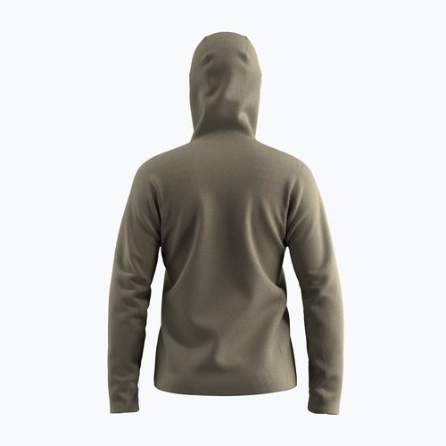 Damen-Trekking-Fleecejacke Salewa Puez Rocca Polarlite Hood quicksand