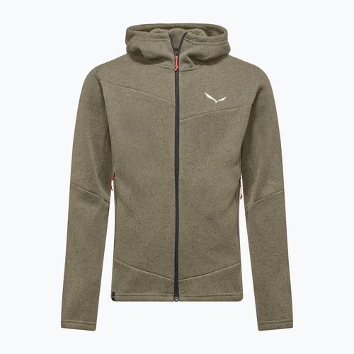 Herren Trekking-Fleecejacke Salewa Puez Rocca Polarlite Hood quicksand