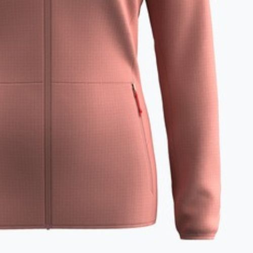 Damen-Trekking-Fleecejacke Salewa Puez Cammio PL desert pink