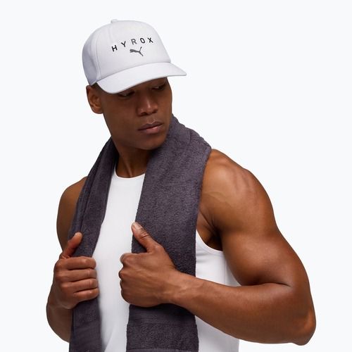 PUMA x HYROX Trucker Cap Weiß