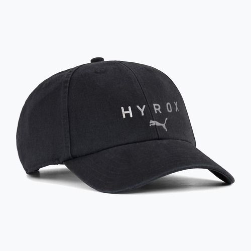 PUMA x HYROX BB schwarze Baseballkappe