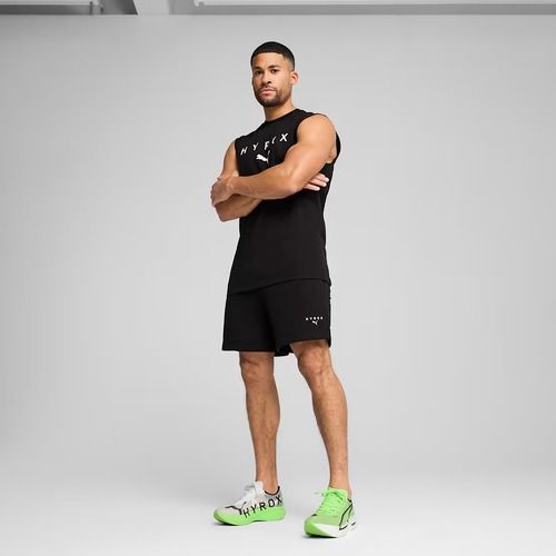 Herren-Trainingsshirt PUMA x HYROX Cutoff Tank schwarz