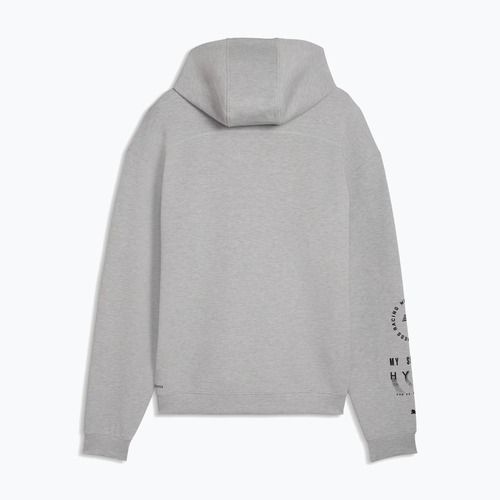 Herren Trainingspullover PUMA x HYROX Cloudspun Hoodie grau