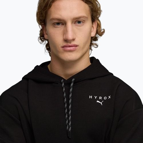 Herren Trainingspullover PUMA x HYROX Cloudspun Hoodie schwarz