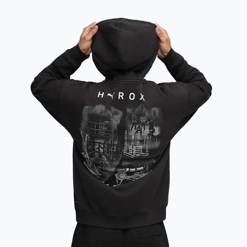 Herren Trainingspullover PUMA x HYROX Heavyweight Hoodie schwarz
