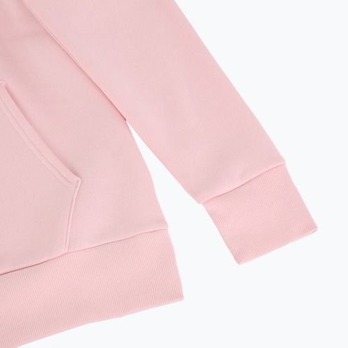Hoodie Sweatshirt Damen Under Armour Rival Fleece Big Logo Hoody prime pink/white