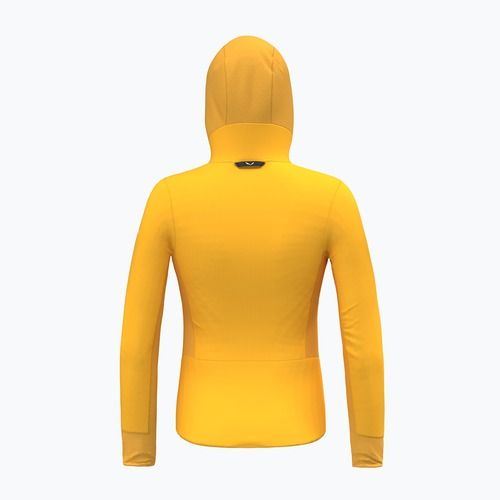 Damen-Trekkingfleece Salewa Agner PL Hooded gold