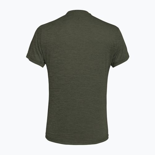 Herren-T-Shirt Salewa Puez Melange Dry faded green melange