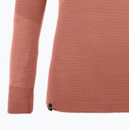 Kinder Thermo-Longsleeve Salewa Zebru Med Warm AMR etruscan red