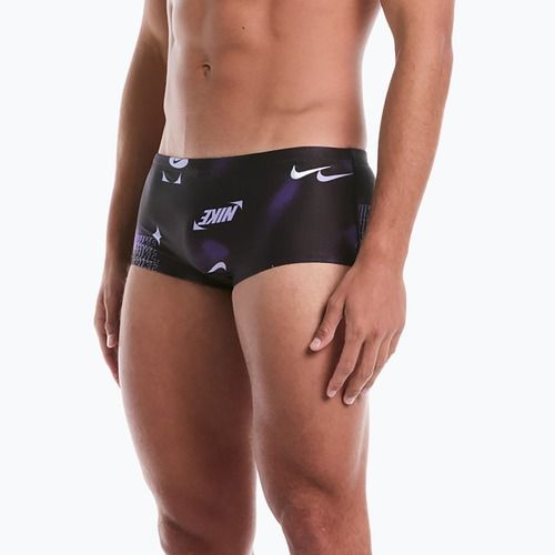 Schwimm-Slips Herren Nike Hydrastrong Square Leg Brief purple