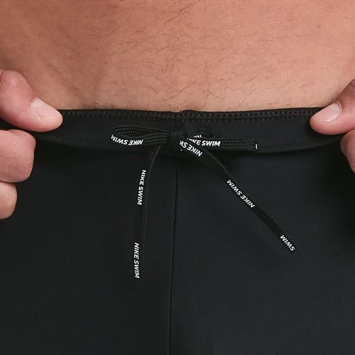 Schwimm-Boxershorts Herren Nike Logo Graphic Square Leg black