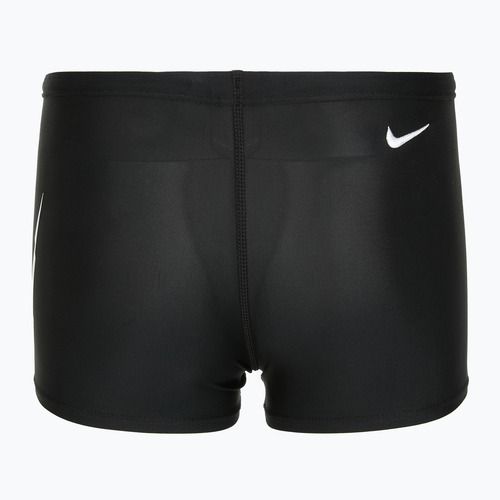 Schwimm-Boxershorts Kinder Nike Logo Graphic Square Leg black
