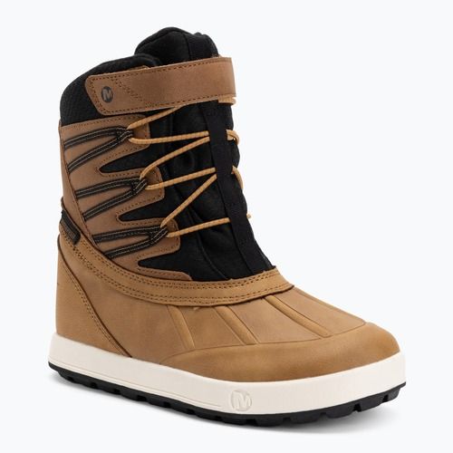 Kinder Schneestiefel Merrell Snow Bank 5.0 WP wheat/black