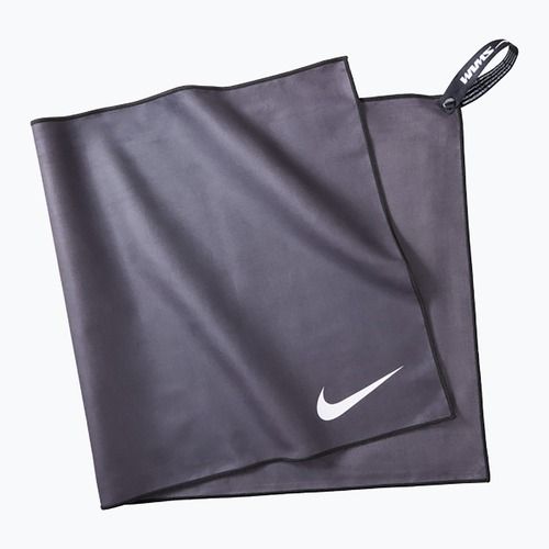 Schnelltrocknendes Badehandtuch Nike Quick Dry Swim black