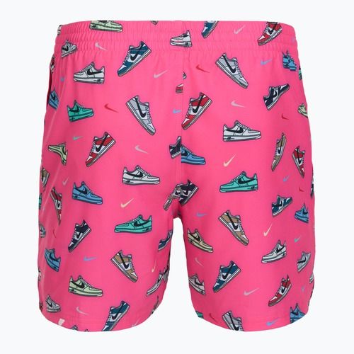 Herren-Badeshorts Nike Multi Print 5" Volley pinksicle