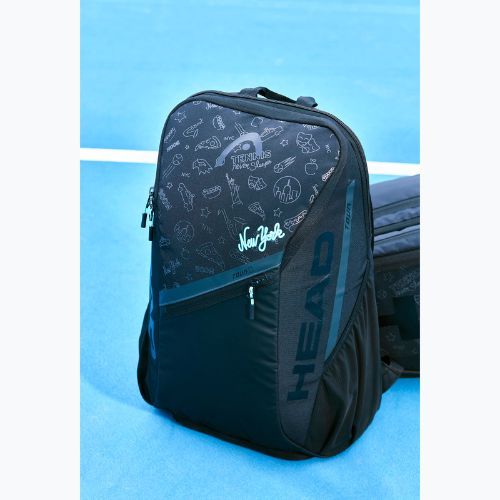 Tennisrucksack HEAD Tour 25L Neon 2025 25 l black/blue
