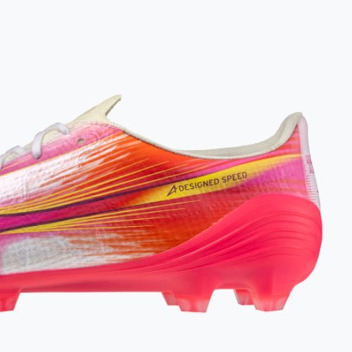 Fußballschuhe Mizuno Alfa III Elite FG white/fuchsia purple