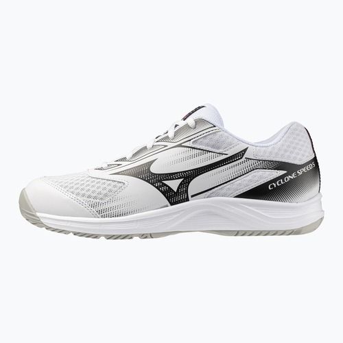 Volleyballschuhe Mizuno Cyclone Speed 5 white/black/fiery red