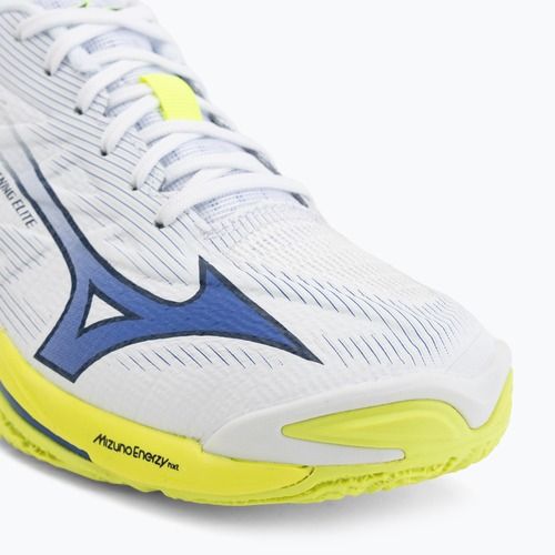 Volleyballschuhe Mizuno Wave Lightning Elite white/lighting yellow/dazzling blue