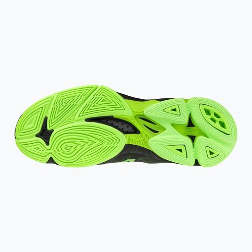 Volleyballschuhe Mizuno Wave Lightning Pro black/gloving apple/mandarin orange