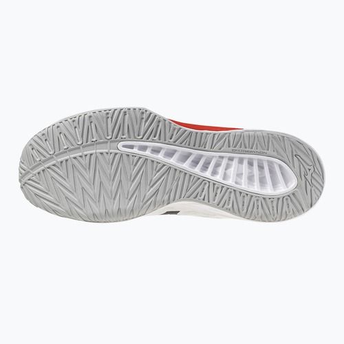 Volleyballschuhe Mizuno Lightning Select Mid white/black/fiery red