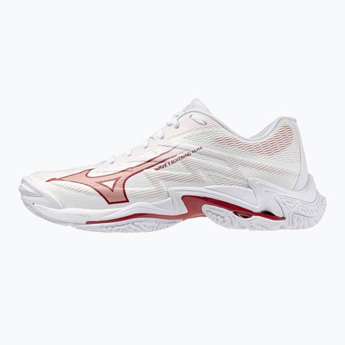 Damen-Volleyballschuhe Mizuno Wave Lightning Elite white/rose elegance/lava falls