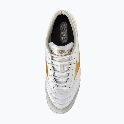 Fußballschuhe Mizuno Morelia Sala Pro TF white/football gold/galaxy silver