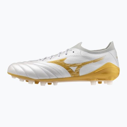 Fußballschuhe Mizuno Morelia Neo IV Beta Japan AG white/mp gold/cool gray 3c