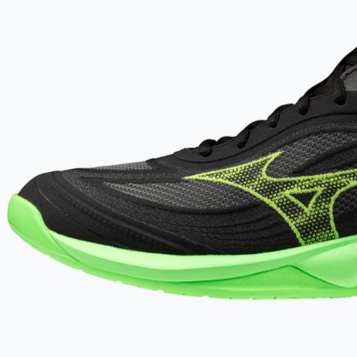 Volleyballschuhe Mizuno Wave Luminous 3 black/glowing apple/mandarin orange