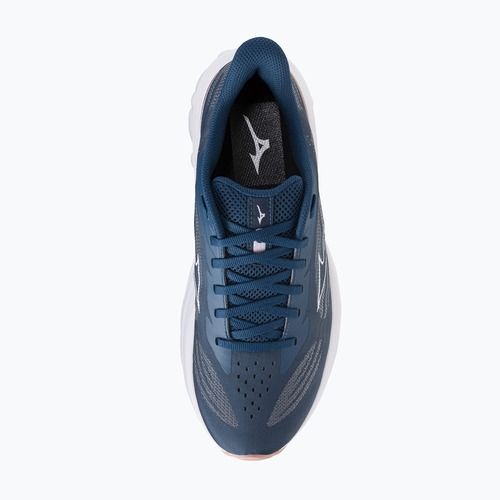 Damen-Laufschuhe Mizuno Wave Skyrise 7 sailor blue/white/rose elegance