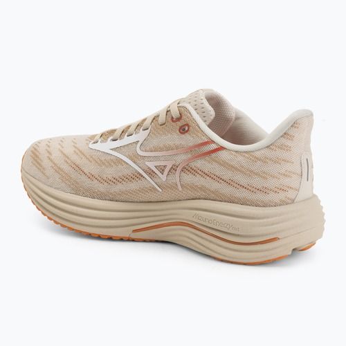Damen-Laufschuhe Mizuno Wave Rider 29 summer sand/white/autumn sunset