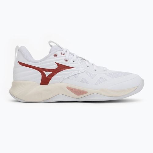 Damen-Volleyballschuhe Mizuno Wave Momentum Pro white/rose elegance/lava falls