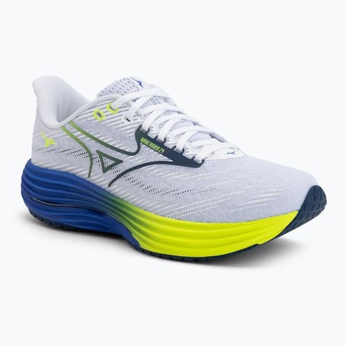 Herren-Laufschuhe Mizuno Wave Rider 29 estate blue/white/lightning yellow