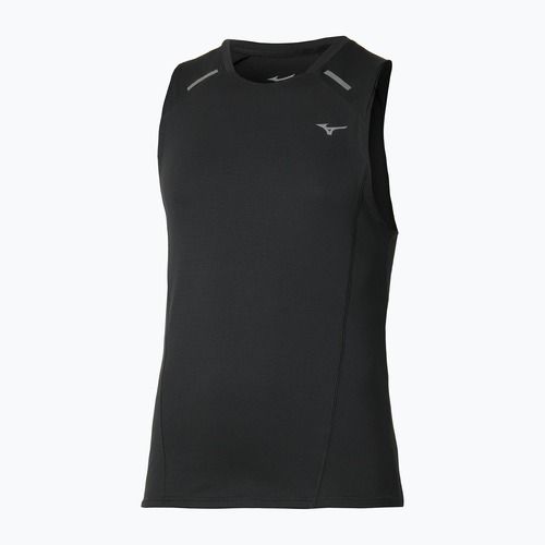 Herren-Laufshirt Mizuno Active DryAeroFlow Tank Top black