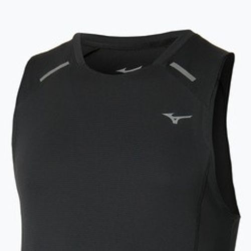 Herren-Laufshirt Mizuno Active DryAeroFlow Tank Top black