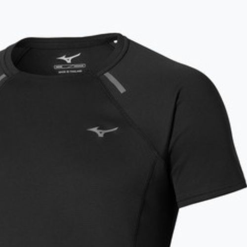 Herren-Laufshirt Mizuno Active DryAeroFlow Tee black