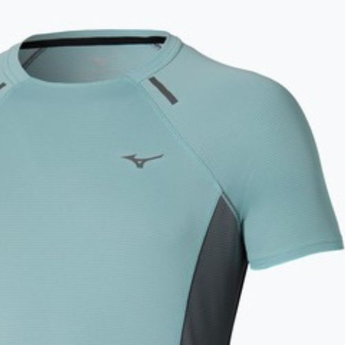Herren-Laufshirt Mizuno Active DryAeroFlow Tee aquifer