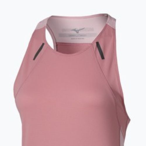 Damen-Laufshirt Mizuno Active DryAeroFlow Tank Top rose elegance