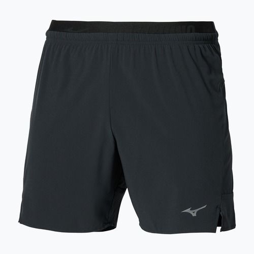 Herren-Laufshorts Mizuno Active Alpha 2in1 5.5 black